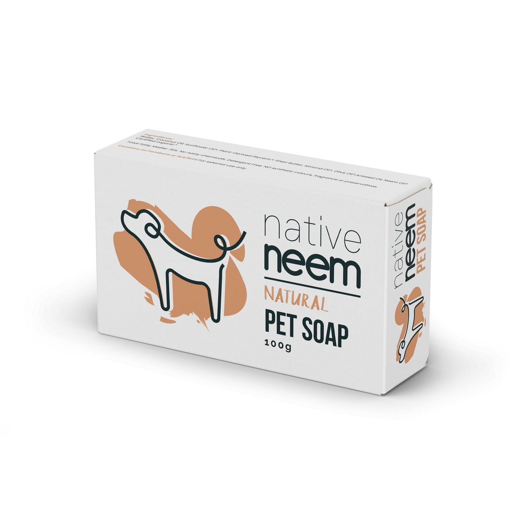 Organic Neem Pet Soap Bar 100g