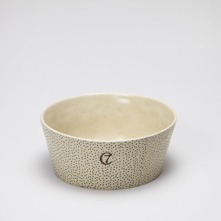 Dog Bowl Yoji Creme / Dots from Cloud 7