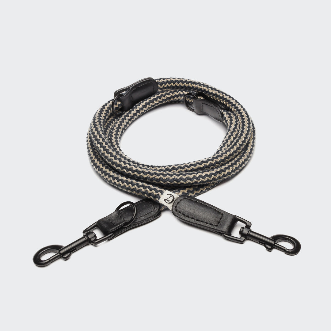 Dog Leash Mauerpark Zigzag Black from Cloud 7