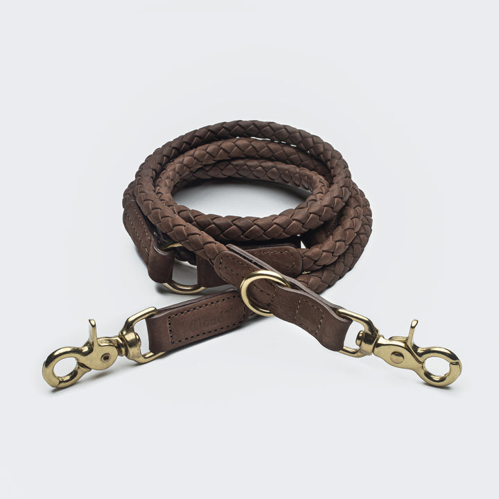 Ravello Dog Leash in Hazel from Cloud 7