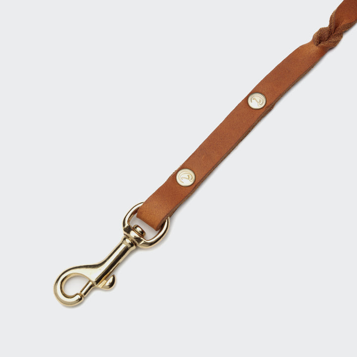 Dog Leash Riverlino with hand loop Camel Gold from Cloud 7