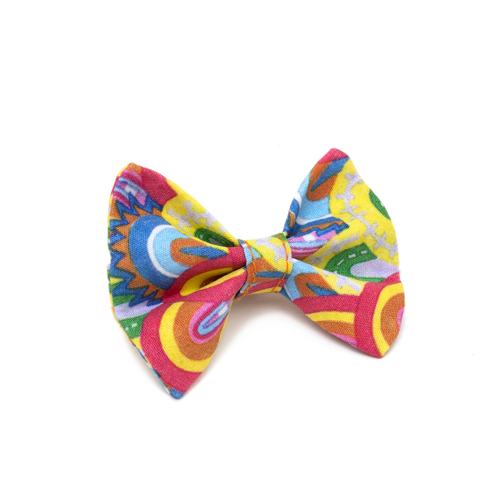 Over the Rainbow Cat Bow Tie by Hiro + Wolf