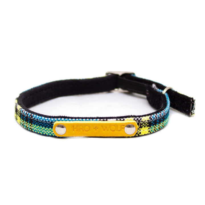 Shuka Blue Cat Collar by Hiro + Wolf