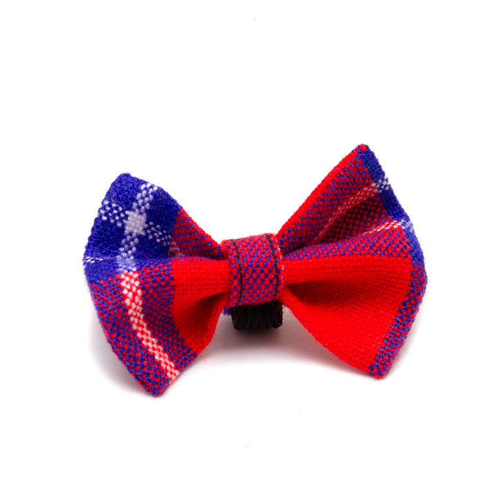 Skuka Red Cat Bow Tie by Hiro + Wolf