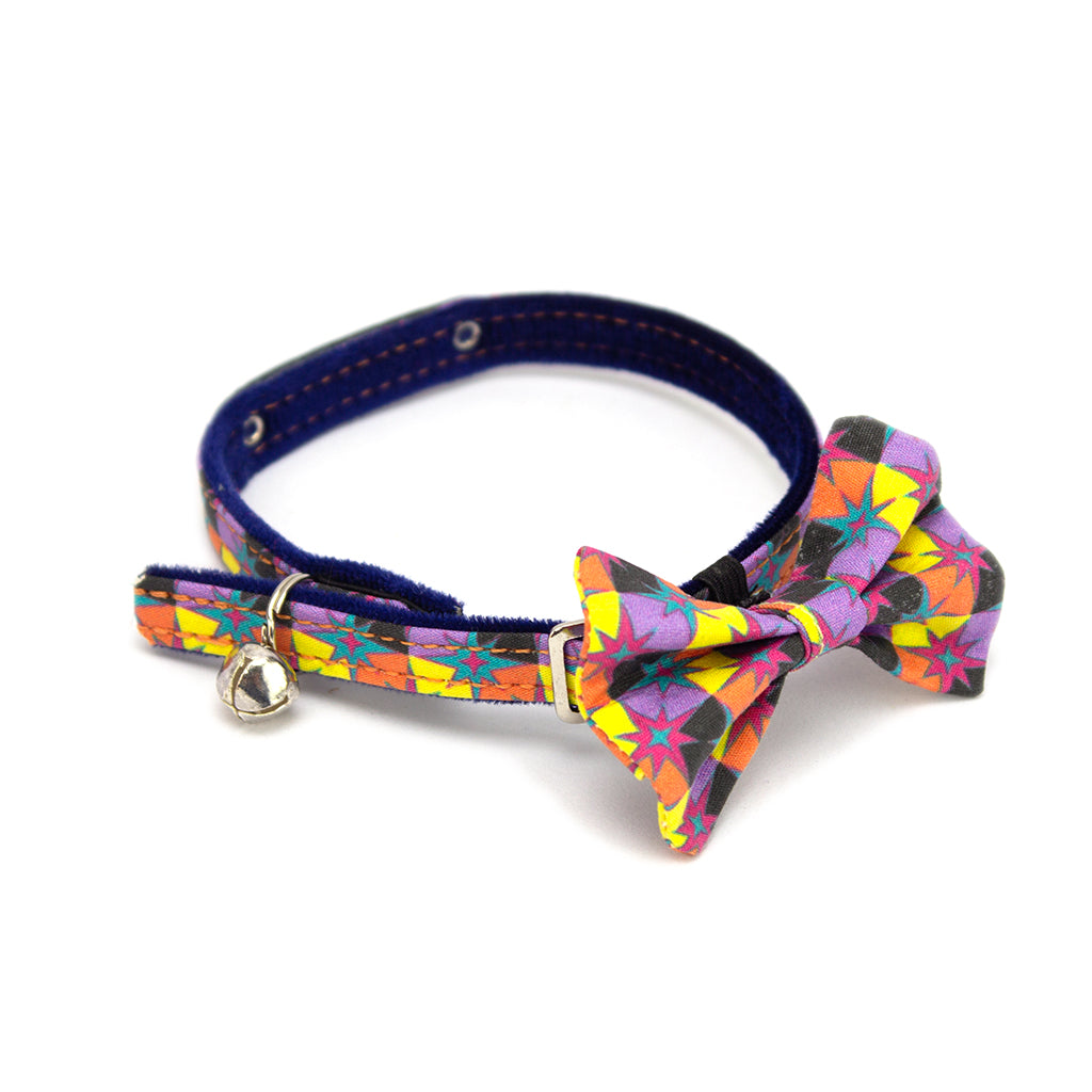 Starry Nights Cat Bow Tie by Hiro + Wolf