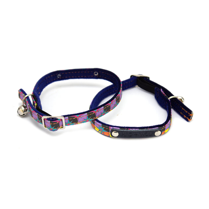 Starry Night Cat Collar by Hiro + Wolf